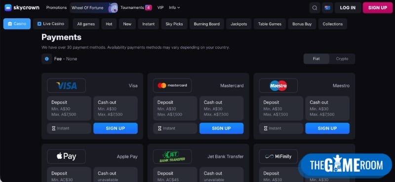 Deposit at best Australian casino