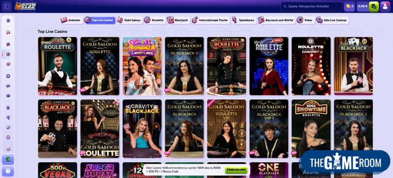 Live Casino mit Echtgeld Zahlung