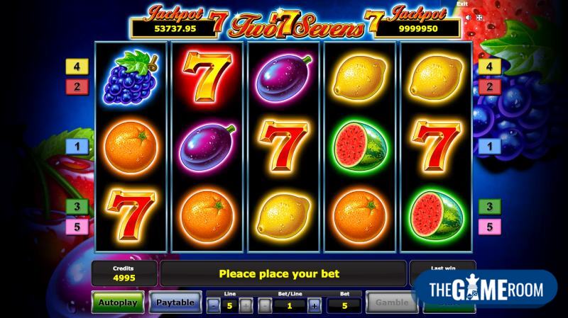 Two Sevens Novoline Slot