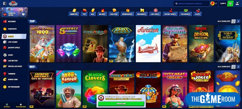 Spiele im Casino BigClash