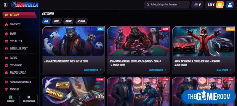 Winrolla Casino Promotionen