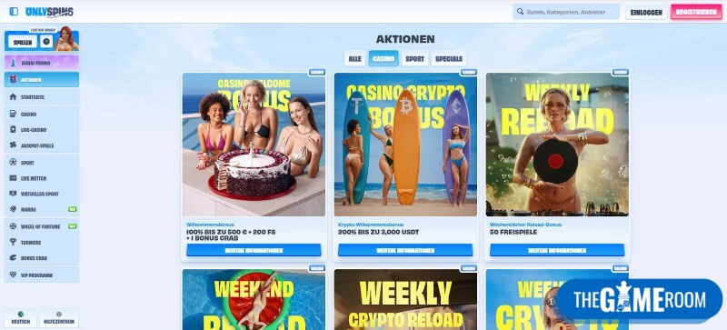 Casino Bonus ohne LUGAS