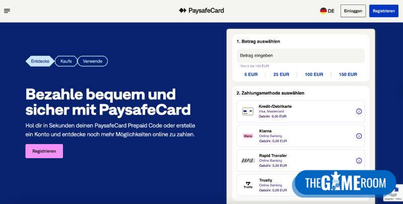 Paysafecard kaufen online