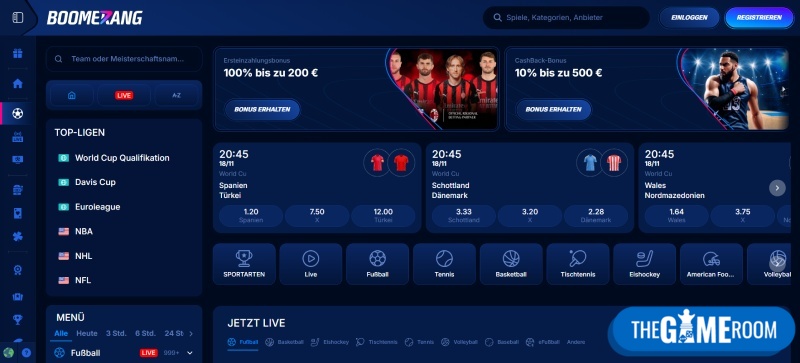 Boomerang Bet Screenshot