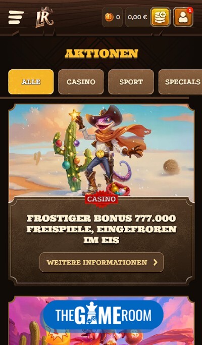 Im mobilen Online Casino spielen