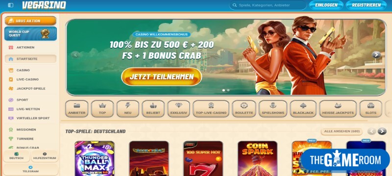 Vegasino Screenshot