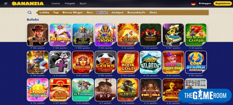 Spiele im Non Sticky Casino