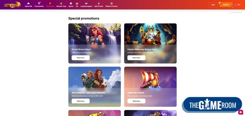 Bonusser for danske online casino