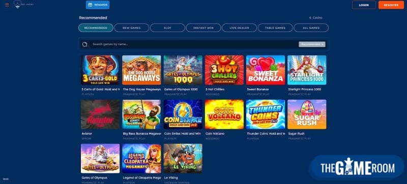play casino games in UK
