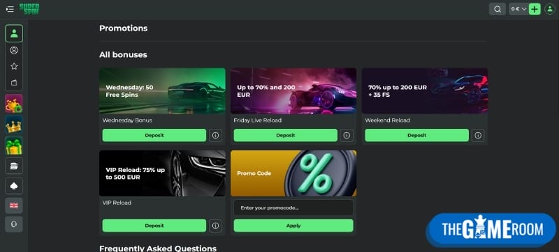 bonuses at fast withdrawal casino sites