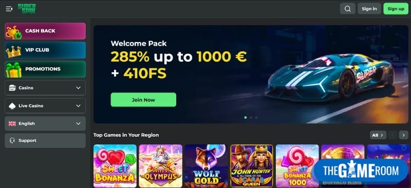 SuperSpin Screenshot