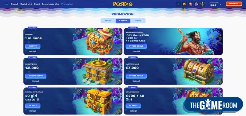 bonus su siti di casinò non AAMS