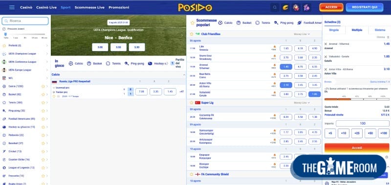 Scommettere sui vostri sport preferiti al bookmaker