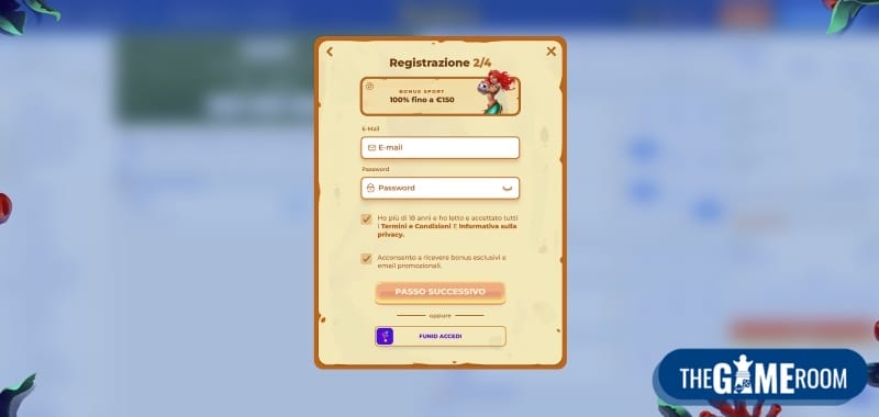 registrazione online per bookmaker 