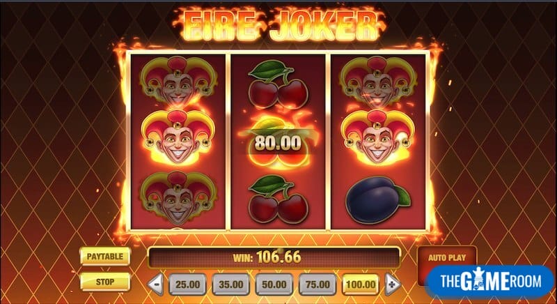 Fire Joker kasyno automat