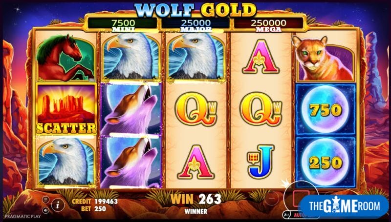 Wolf Gold automat w casino online