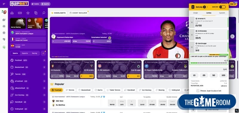 place a bet at bookmaker