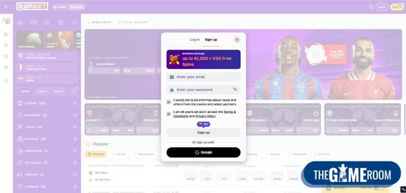register at bookmaker