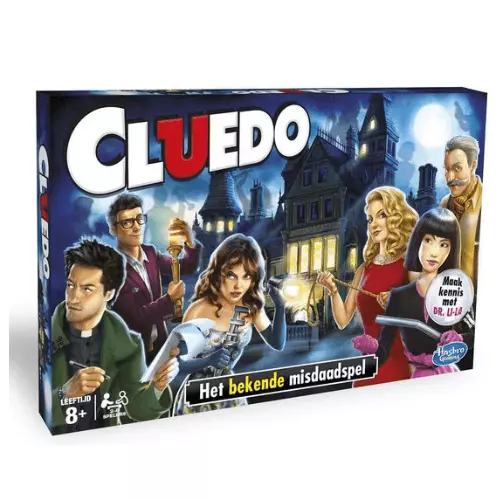 Misdaadspel Cluedo van Hasbro