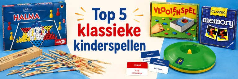 Top 5 klassieke kinderspellen